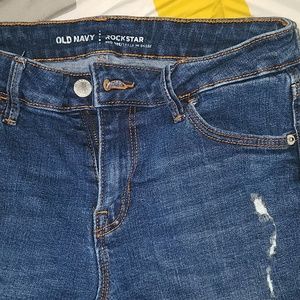 Old Navy Mid-rise Rockstar Jeans size 6